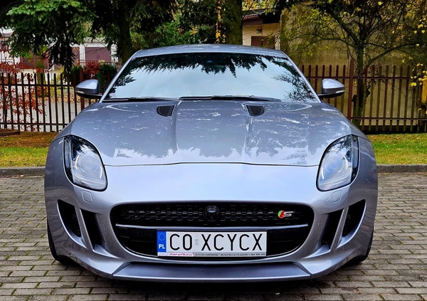 Jaguar F-Type cena 119000 przebieg: 77000, rok produkcji 2015 z Wronki małe 92